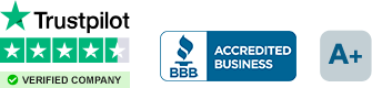 Trustpilot Verified and BBB Accredited Business